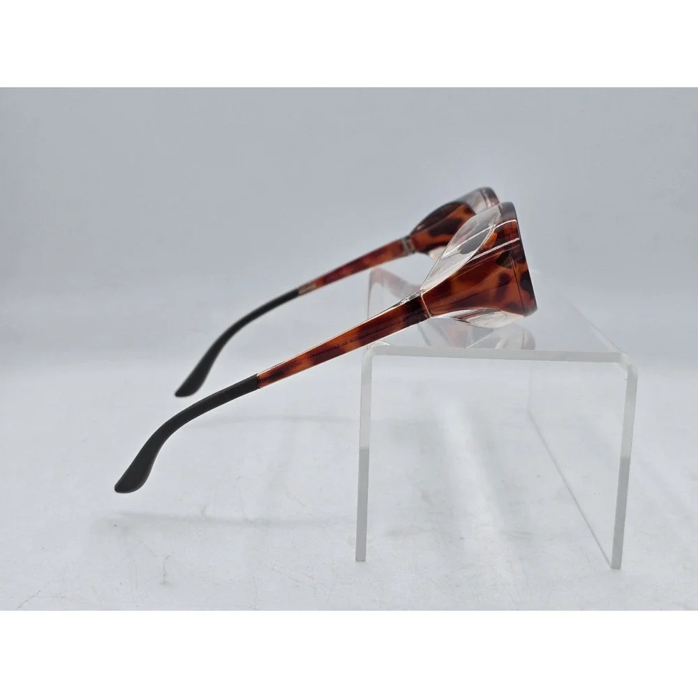 Jins Thick Tortoise Eyeglass Frames 54 - 16-122 - 31 AFKF14S0002A86 - SITS ASKEW
